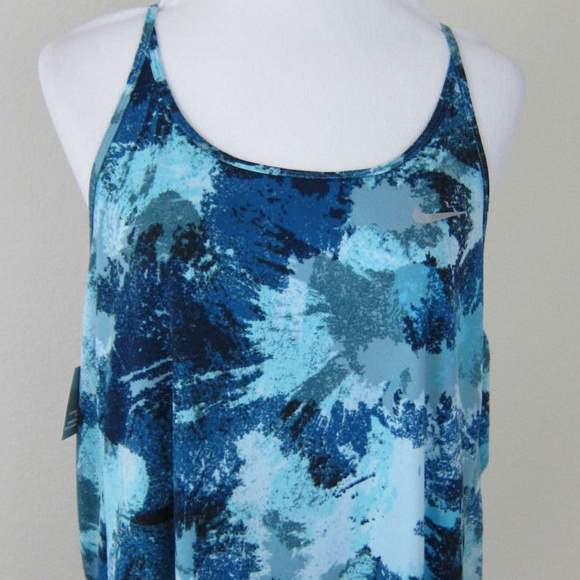 Nike Tops - NIKE DriFit Tank Top 1X Blue XBack NEW